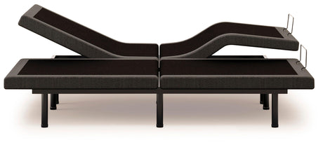 Comfort Premier Black Split California King Adjustable Base by Ashley at Eve Furniture