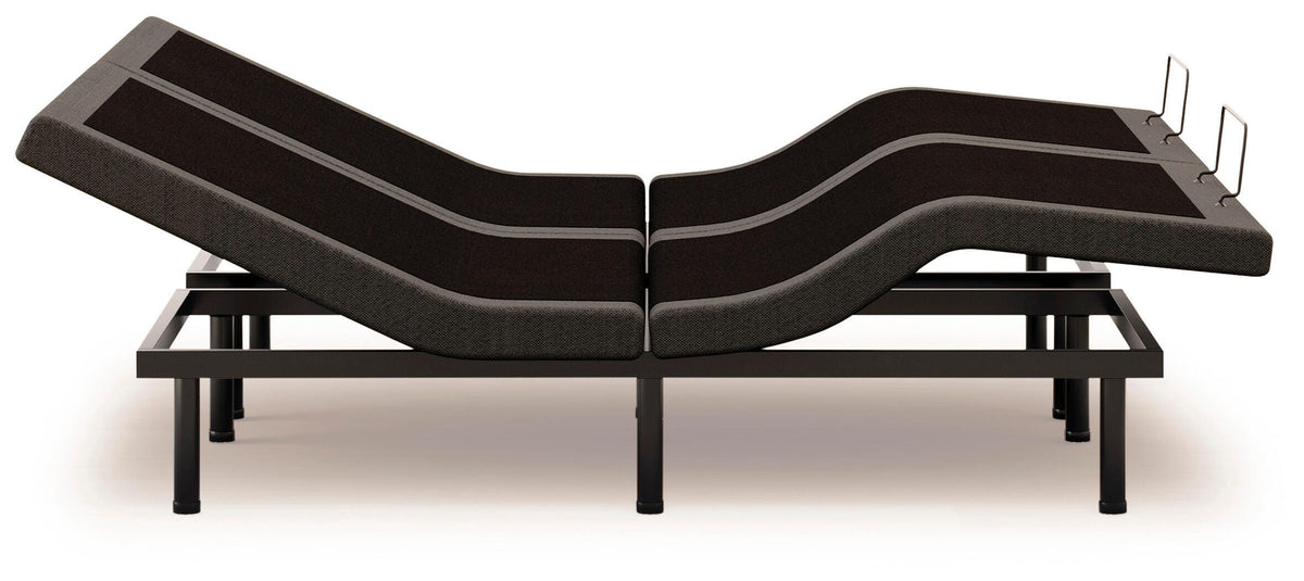 Comfort Premier Black Split California King Adjustable Base by Ashley at Eve Furniture