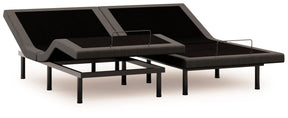 Comfort Premier Black Split California King Adjustable Base by Ashley at Eve Furniture