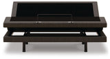 Comfort Ultra Adj Base Black Twin XL Adjustable Base by Ashley at Eve Furniture