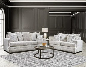 Comfort Vibe Oyster Sofa & Loveseat by Happy Homes at Eve Furniture