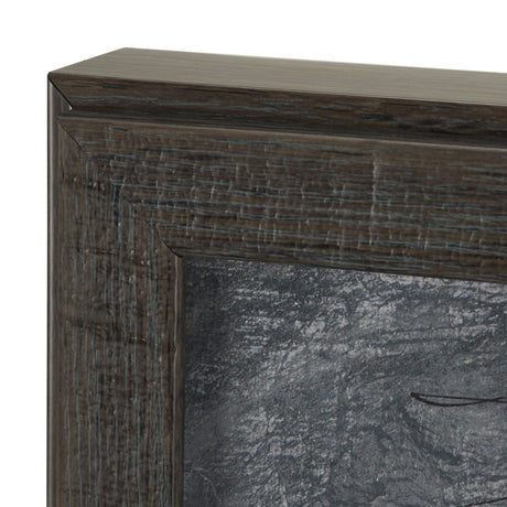 Community 1A by Mercana Studio Hand-Embellished Textured Framed Artwork Matted by Mercana at Eve Furniture