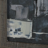 Community 1A by Mercana Studio Hand-Embellished Textured Framed Artwork Matted by Mercana at Eve Furniture