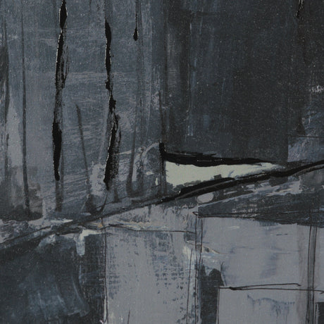 Community 1A by Mercana Studio Hand-Embellished Textured Framed Artwork Matted by Mercana at Eve Furniture