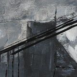 Community 1A by Mercana Studio Hand-Embellished Textured Framed Artwork Matted by Mercana at Eve Furniture