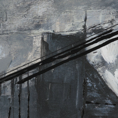 Community 1A by Mercana Studio Hand-Embellished Textured Framed Artwork Matted by Mercana at Eve Furniture