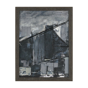 Community 1A by Mercana Studio Hand-Embellished Textured Framed Artwork Matted by Mercana at Eve Furniture