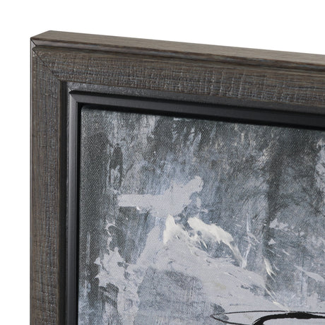 Community 1A by Mercana Studio Hand-Embellished Textured Framed Canvas Artwork by Mercana at Eve Furniture