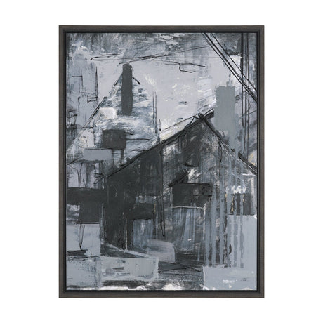 Community 1A by Mercana Studio Hand-Embellished Textured Framed Canvas Artwork by Mercana at Eve Furniture