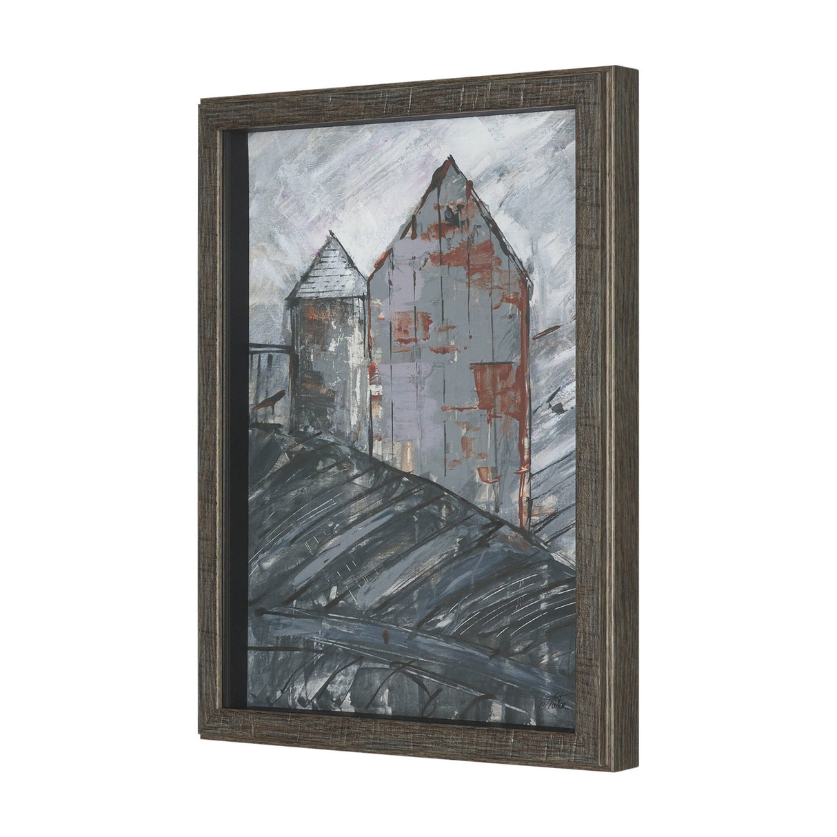 Community 1B by Mercana Studio Framed Artwork Matted under Glass by Mercana at Eve Furniture
