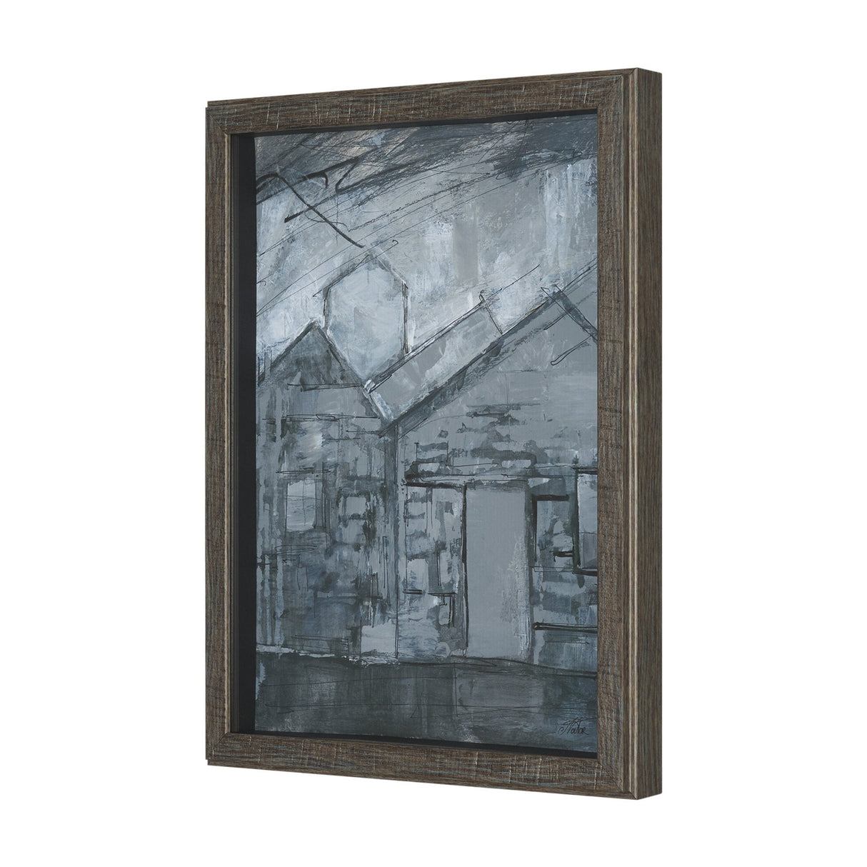 Community 1C by Mercana Studio Framed Artwork Matted under Glass by Mercana at Eve Furniture