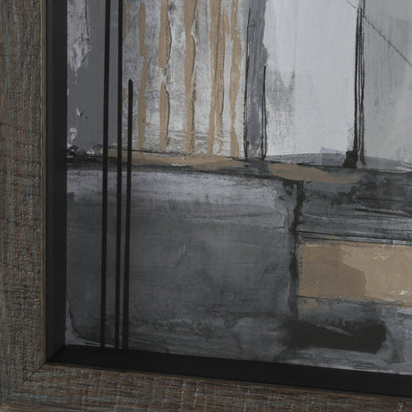 Community 2A by Mercana Studio Framed Artwork Matted under Glass by Mercana at Eve Furniture
