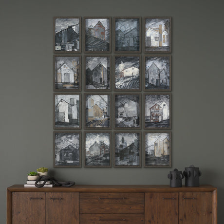 Community 2B by Mercana Studio Framed Artwork Matted under Glass by Mercana at Eve Furniture