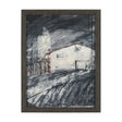 Community 2C by Mercana Studio Hand-Embellished Textured Framed Artwork Matted by Mercana at Eve Furniture