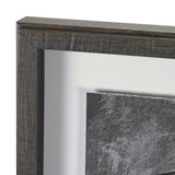 Community 2C by Mercana Studio Hand-Embellished Textured Framed Artwork Matted under Glass by Mercana at Eve Furniture