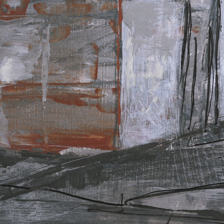 Community 2C by Mercana Studio Hand-Embellished Textured Framed Artwork Matted under Glass by Mercana at Eve Furniture
