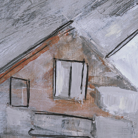 Community 2C by Mercana Studio Hand-Embellished Textured Framed Artwork Matted under Glass by Mercana at Eve Furniture