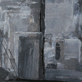 Community 2D by Mercana Studio Hand-Embellished Textured Framed Artwork Matted by Mercana at Eve Furniture