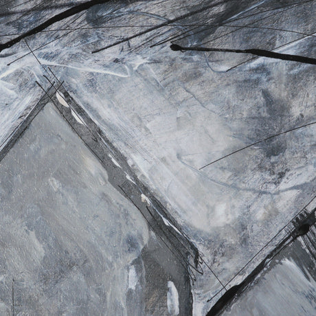 Community 2D by Mercana Studio Hand-Embellished Textured Framed Artwork Matted by Mercana at Eve Furniture