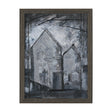 Community 2D by Mercana Studio Hand-Embellished Textured Framed Artwork Matted by Mercana at Eve Furniture
