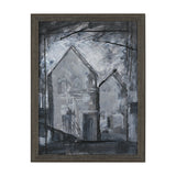 Community 2D by Mercana Studio Hand-Embellished Textured Framed Artwork Matted by Mercana at Eve Furniture