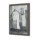 Community 3A by Mercana Studio Hand-Embellished Textured Framed Artwork Matted by Mercana at Eve Furniture