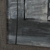 Community 3A by Mercana Studio Hand-Embellished Textured Framed Artwork Matted by Mercana at Eve Furniture