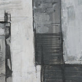 Community 3A by Mercana Studio Hand-Embellished Textured Framed Artwork Matted by Mercana at Eve Furniture