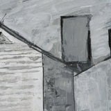 Community 3A by Mercana Studio Hand-Embellished Textured Framed Artwork Matted by Mercana at Eve Furniture