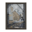 Community 3B by Mercana Studio Framed Artwork Matted under Glass by Mercana at Eve Furniture
