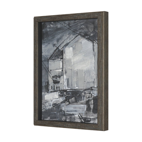 Community 3C by Mercana Studio Framed Artwork Matted under Glass by Mercana at Eve Furniture