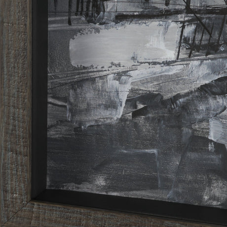Community 3C by Mercana Studio Framed Artwork Matted under Glass by Mercana at Eve Furniture