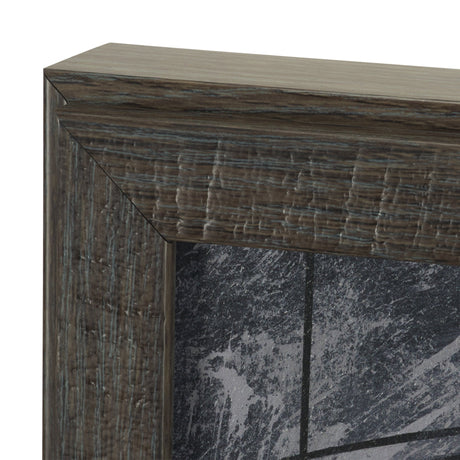 Community 3D by Mercana Studio Hand-Embellished Textured Framed Artwork Matted by Mercana at Eve Furniture