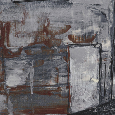Community 3D by Mercana Studio Hand-Embellished Textured Framed Artwork Matted by Mercana at Eve Furniture