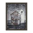 Community 3D by Mercana Studio Hand-Embellished Textured Framed Artwork Matted by Mercana at Eve Furniture