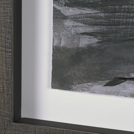 Community 3D by Mercana Studio Hand-Embellished Textured Framed Artwork Matted under Glass by Mercana at Eve Furniture