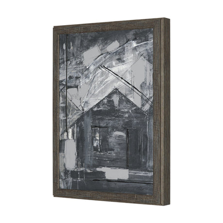 Community 4A by Mercana Studio Hand-Embellished Textured Framed Artwork Matted by Mercana at Eve Furniture