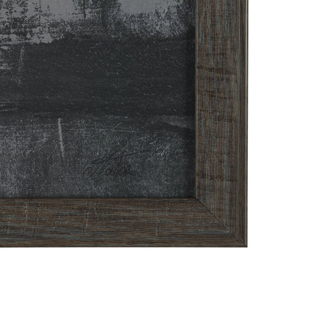 Community 4B by Mercana Studio Hand-Embellished Textured Framed Artwork Matted by Mercana at Eve Furniture