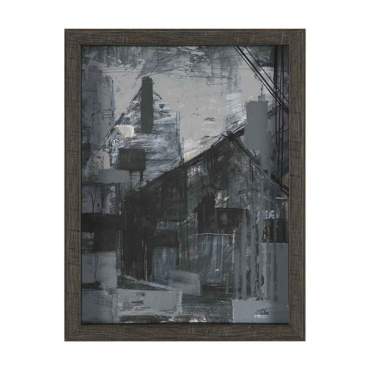 Community 4C by Mercana Studio Framed Artwork Matted under Glass by Mercana at Eve Furniture