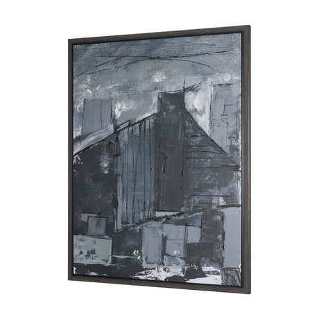 Community 4C by Mercana Studio Hand-Embellished Textured Framed Canvas Artwork by Mercana at Eve Furniture