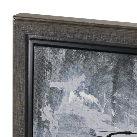 Community 4C by Mercana Studio Hand-Embellished Textured Framed Canvas Artwork by Mercana at Eve Furniture