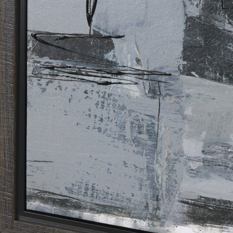 Community 4C by Mercana Studio Hand-Embellished Textured Framed Canvas Artwork by Mercana at Eve Furniture