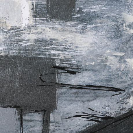 Community 4C by Mercana Studio Hand-Embellished Textured Framed Canvas Artwork by Mercana at Eve Furniture