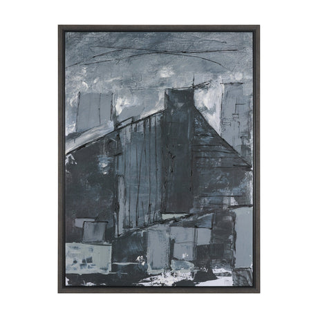 Community 4C by Mercana Studio Hand-Embellished Textured Framed Canvas Artwork by Mercana at Eve Furniture