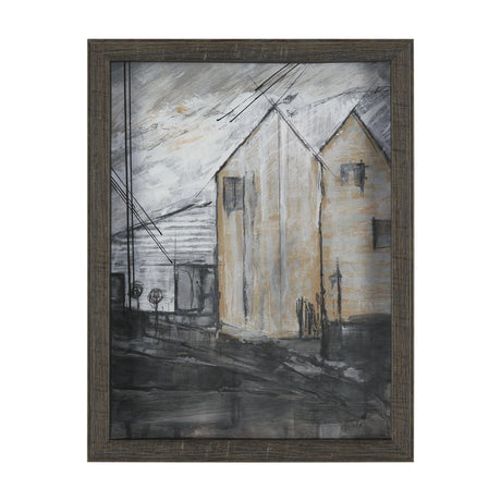 Community 4D by Mercana Studio Framed Artwork Matted under Glass by Mercana at Eve Furniture