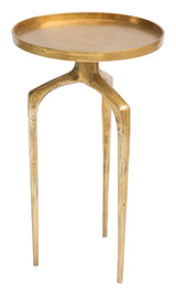 Como Antique Gold Accent Table Set (2-Piece) by Zuomod at Eve Furniture