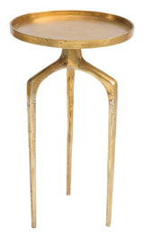 Como Antique Gold Accent Table Set (2-Piece) by Zuomod at Eve Furniture