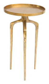 Como Antique Gold Accent Table Set (2-Piece) by Zuomod at Eve Furniture