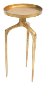 Como Antique Gold Accent Table Set (2-Piece) by Zuomod at Eve Furniture
