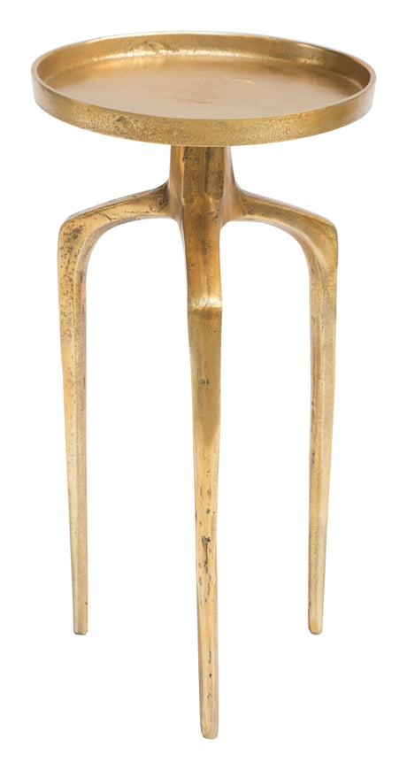 Como Antique Gold Accent Table Set (2-Piece) by Zuomod at Eve Furniture